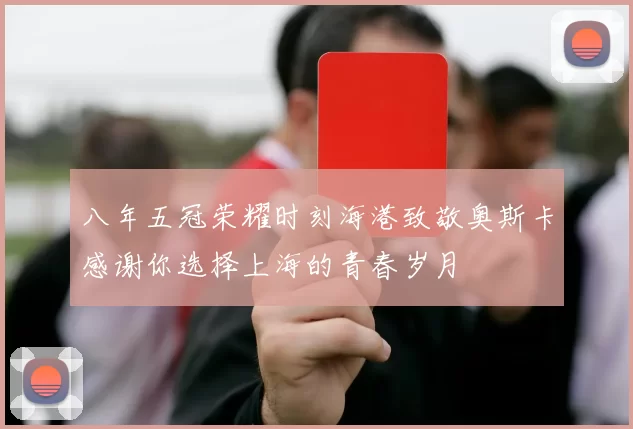 八年五冠荣耀时刻海港致敬奥斯卡感谢你选择上海的青春岁月